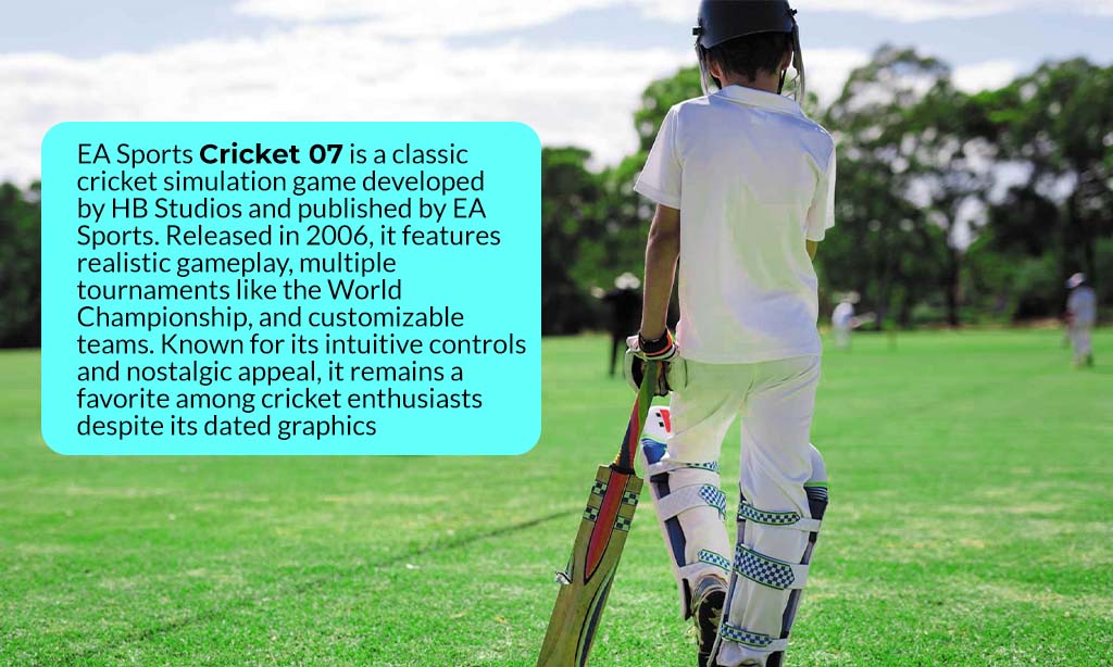 Cricket 07 Wheon.com: Best Classic Cricket Game with Modern Mods